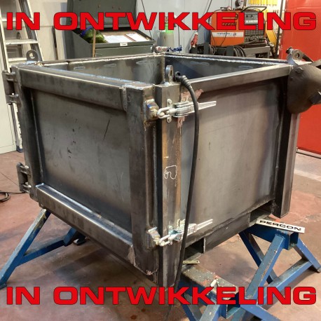 Hijsbak met deur - 1.0 meter