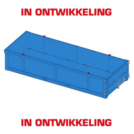 Hijsbak 4.1 meter - met deur