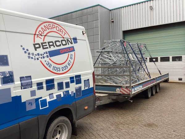 Fietsenrekken 4m x 1,5m